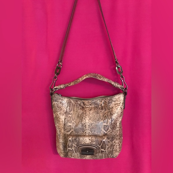 Coach Kristen Python Satchel - Picture 2 of 9